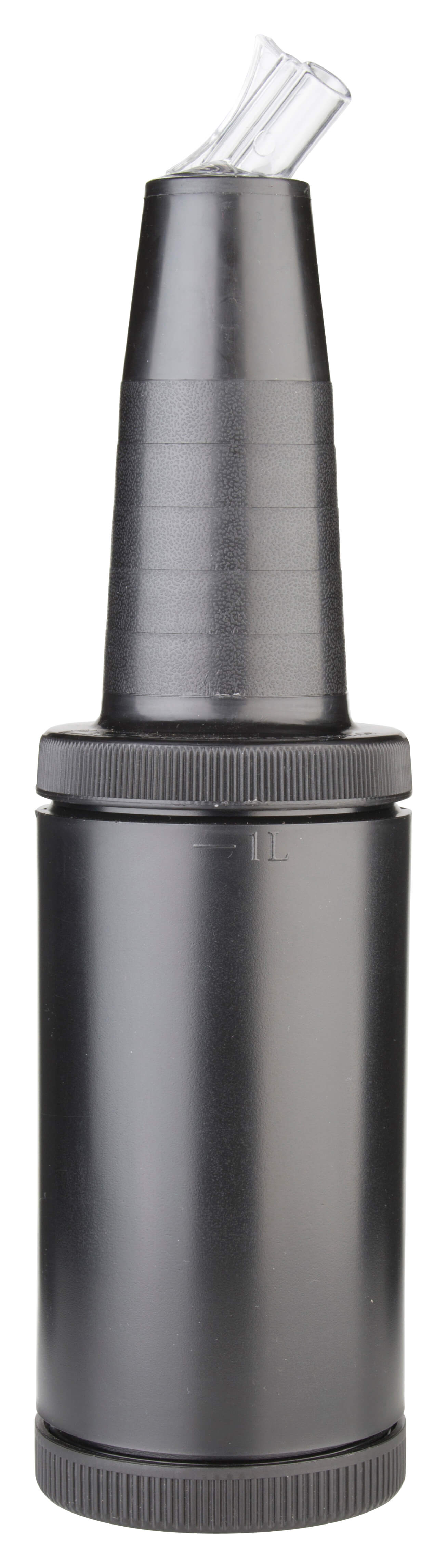 Botella dosificadora para barra B-P-M Bottle-Pour-Master, negro – 1,0 l