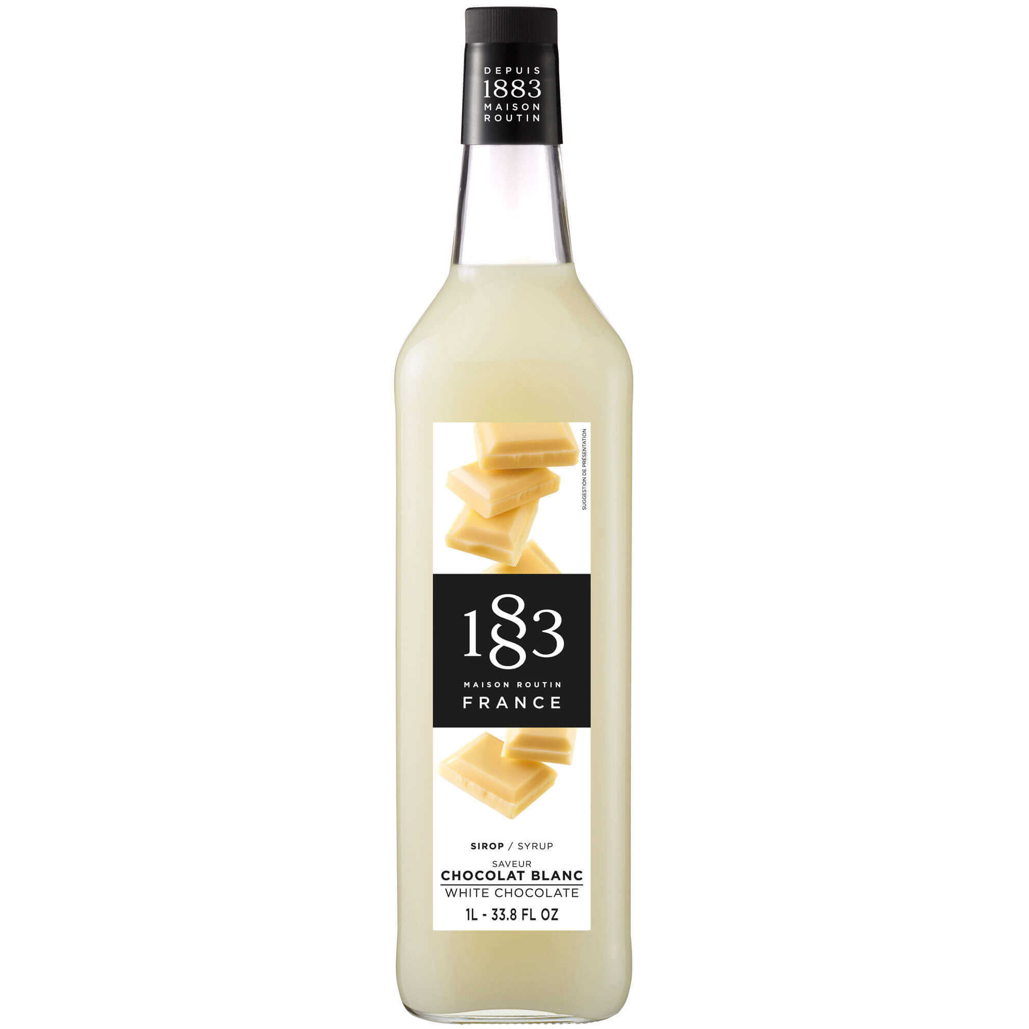 Chocolate blanco - Sirope Maison Routin 1883 (1,0 l)