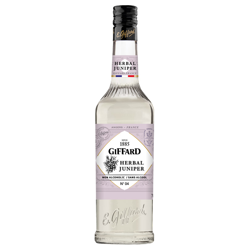 Herbal Juniper - Base para cócteles sin alcohol de Giffard (0,7 l)