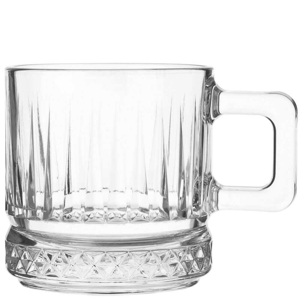 Tazo con asa Elysia, Pasabahce - 195 ml