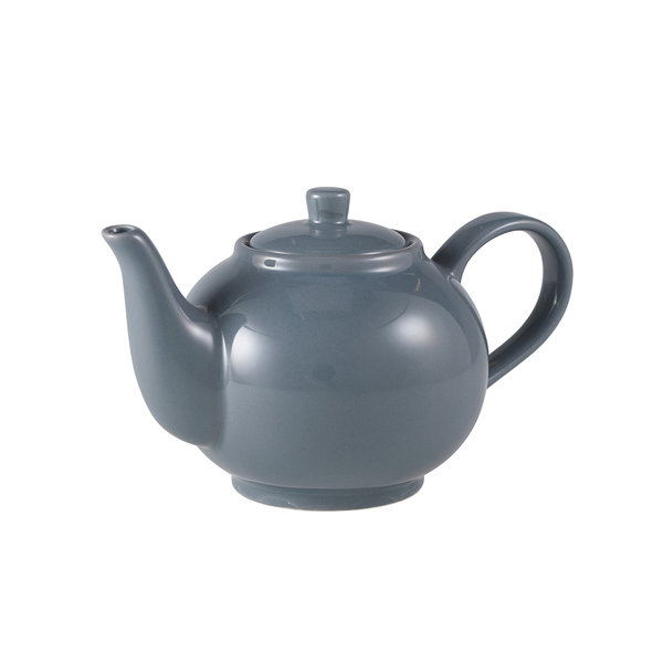 Teteras de porcelana gris – 450 ml (6 uds)