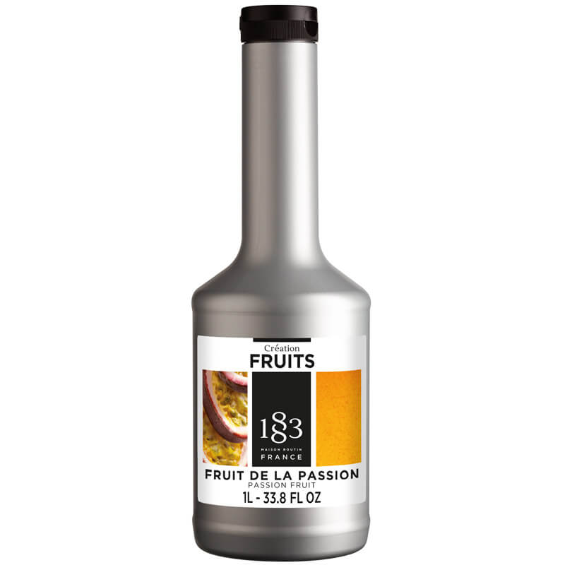 Création Fruits Maracuyá/Fruta de la pasión - Maison Routin 1883 Mezcla de puré de fruta (1,0 l)