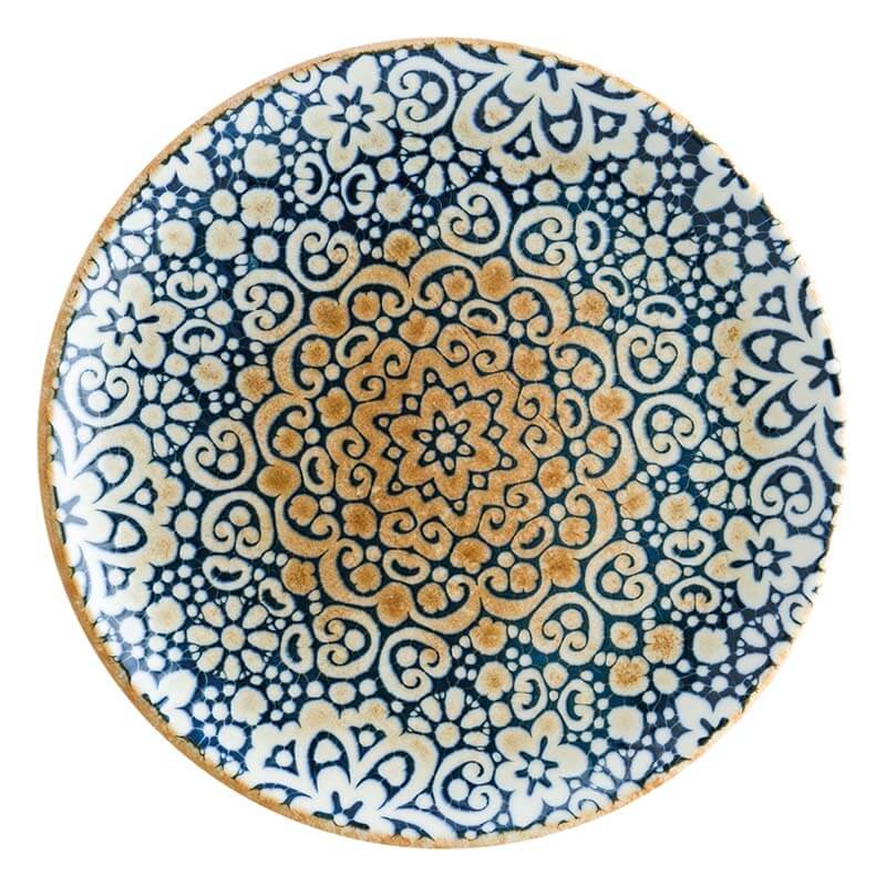 Bonna Alhambra Gourmet Plato llano 17 cm azul - 12 ud