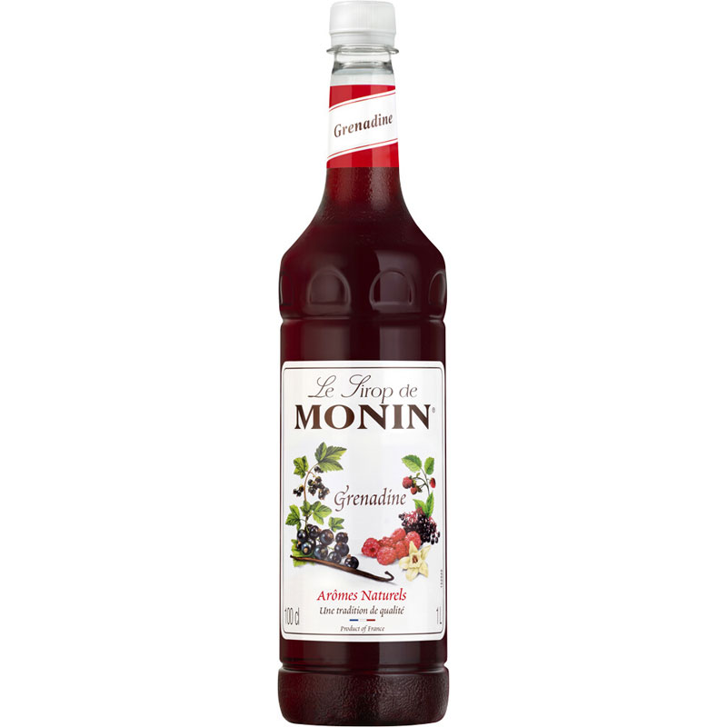 Grenadina - Sirope Monin, botella PET (1,0 l)