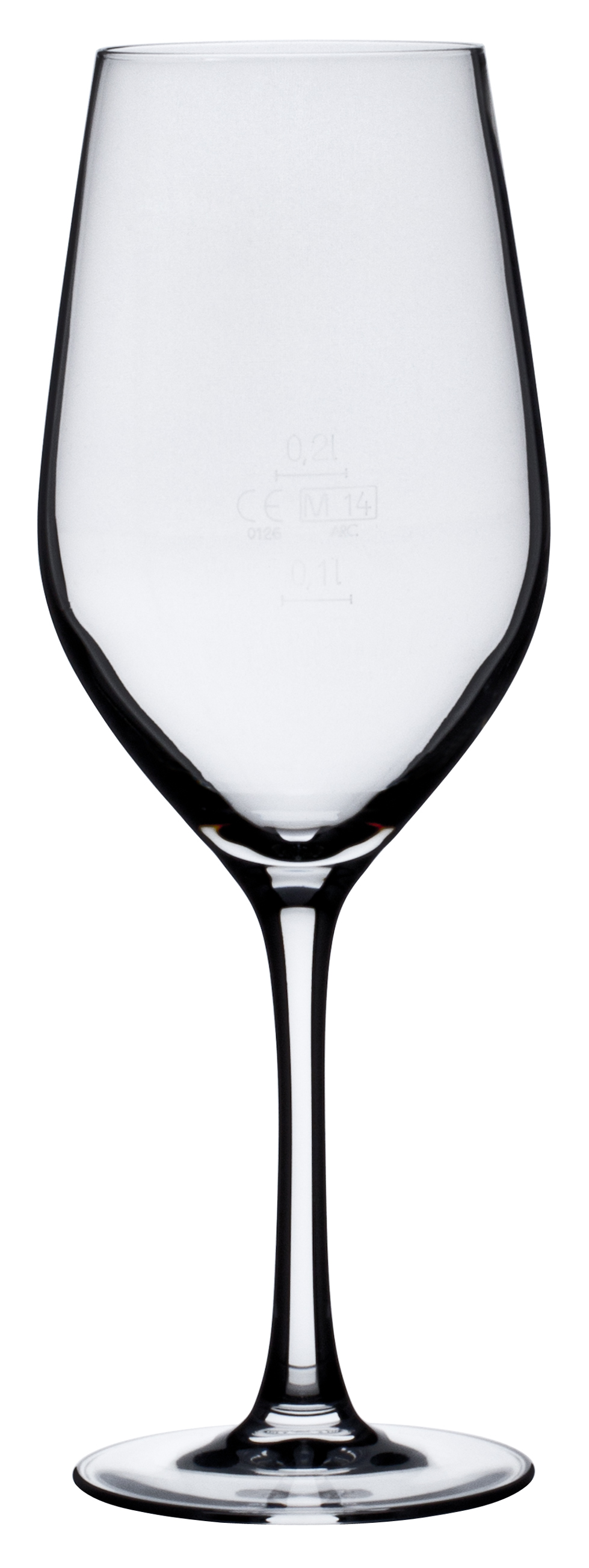Copa de vino Arcoroc, Mineral, 450 ml, 0,1 l + 0,2 l marca (18 uds)
